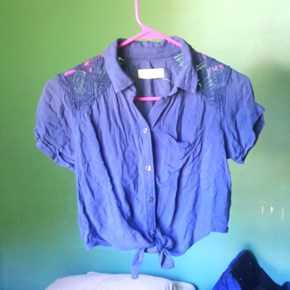 Hollister top - blue